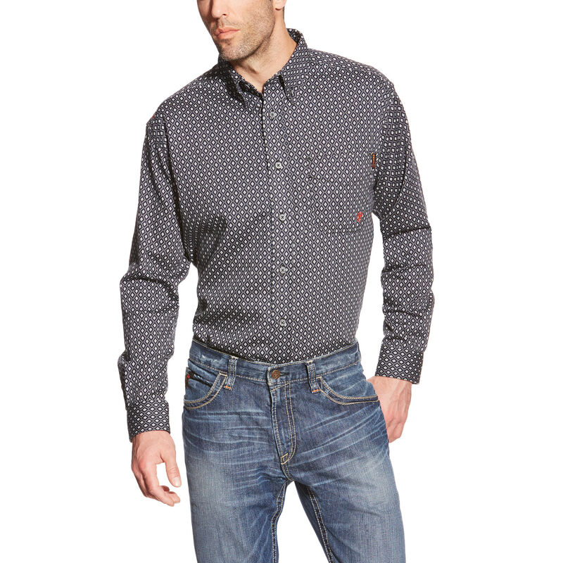 Ariat Hemden Herren - Fr Tyler Work DunkelGrau ( YAKHZ-3421 )
